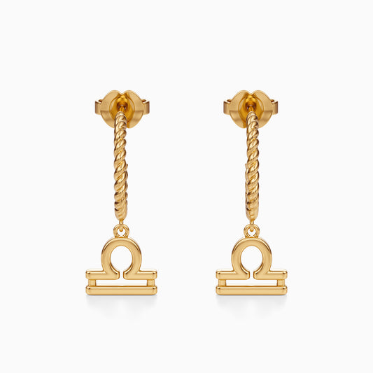 Libra Dangle Earrings
