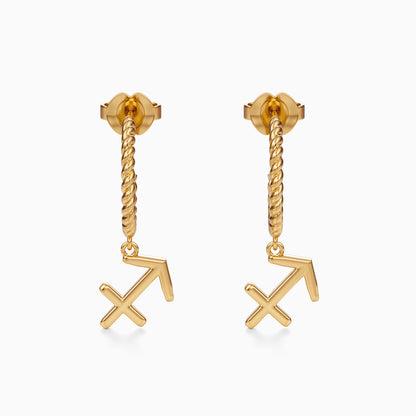 Sagittarius Dangle Earrings