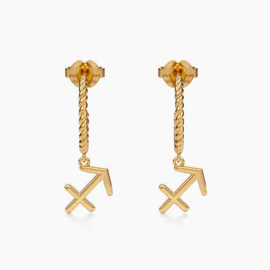 Sagittarius Dangle Earrings
