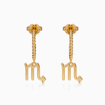 Scorpio Dangle Earrings