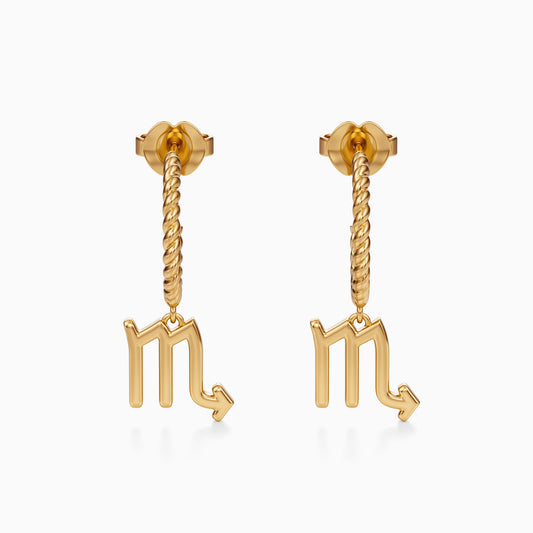 Scorpio Dangle Earrings
