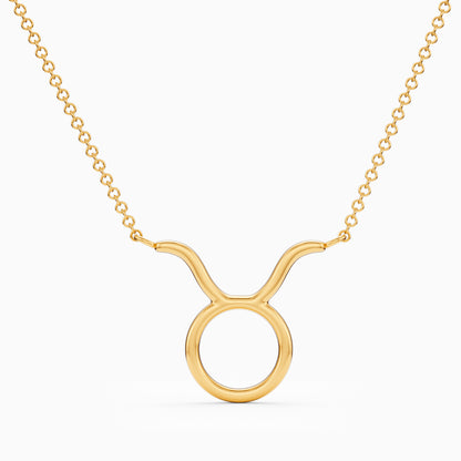 Large Taurus Necklace